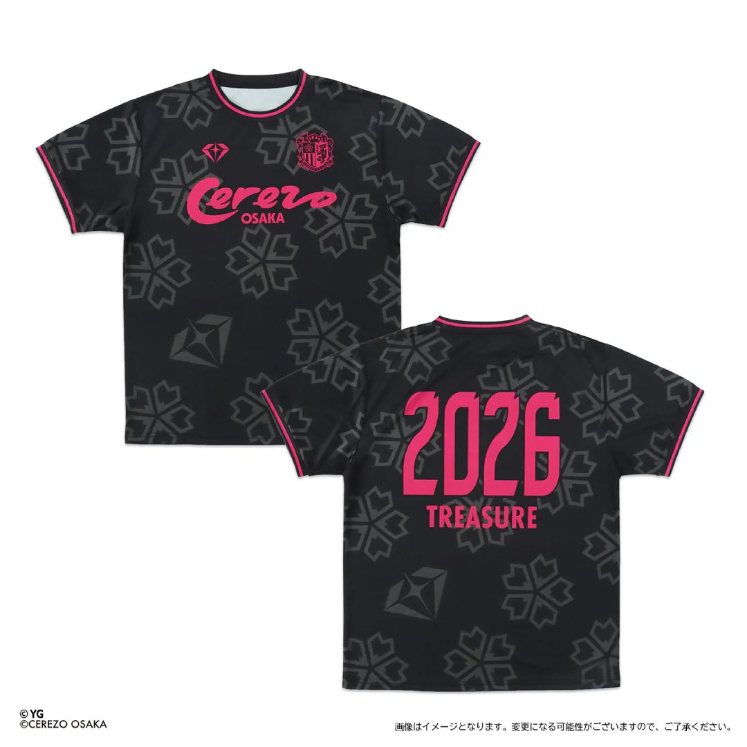 TREASURE x CEREZO JERSEY (PINK/BLACK/BLUE)