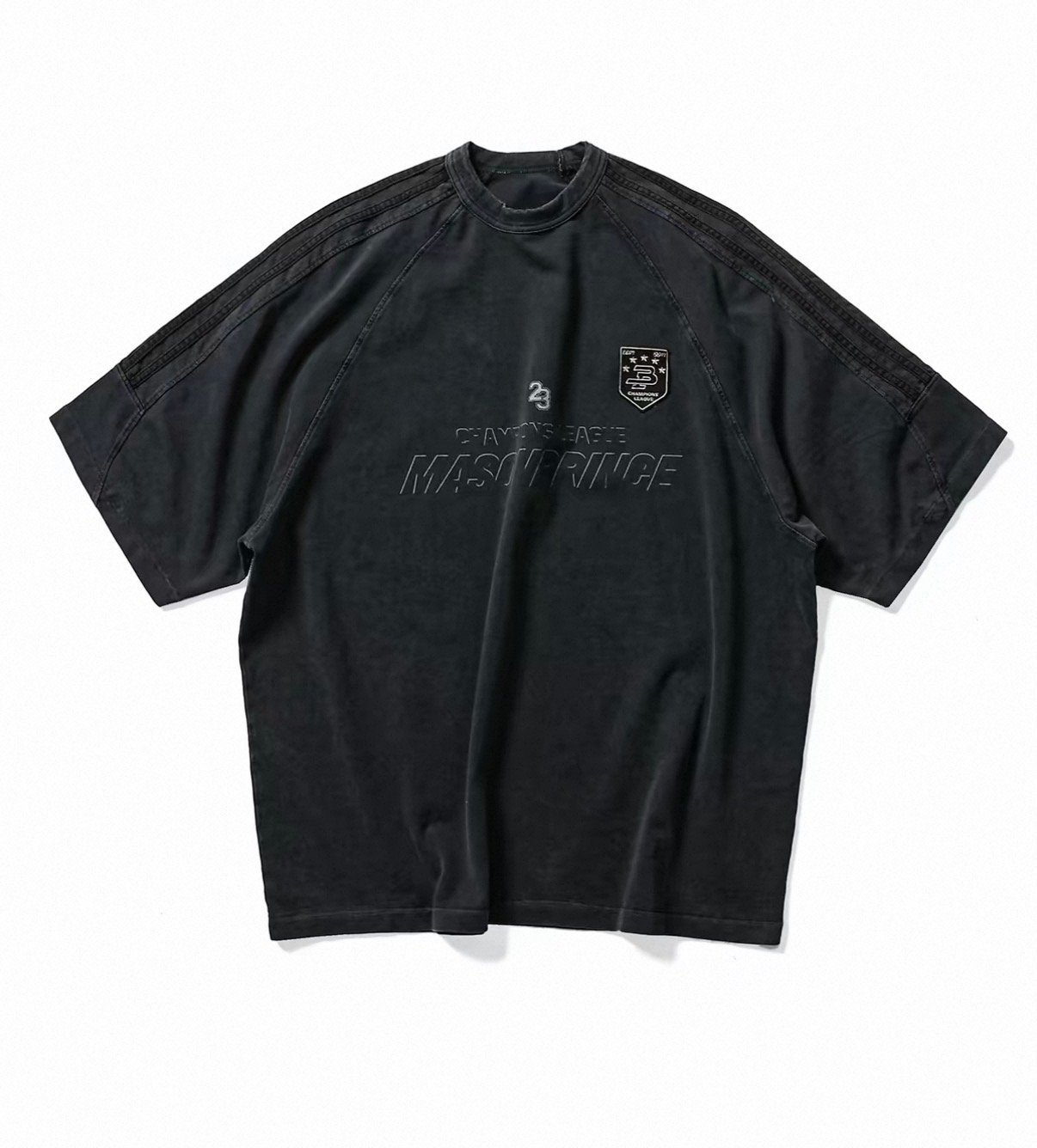 MASONPRINCE Y2K ’90s Oversized Raglan Sleeve Relaxed Sports T-Shirt product image 3