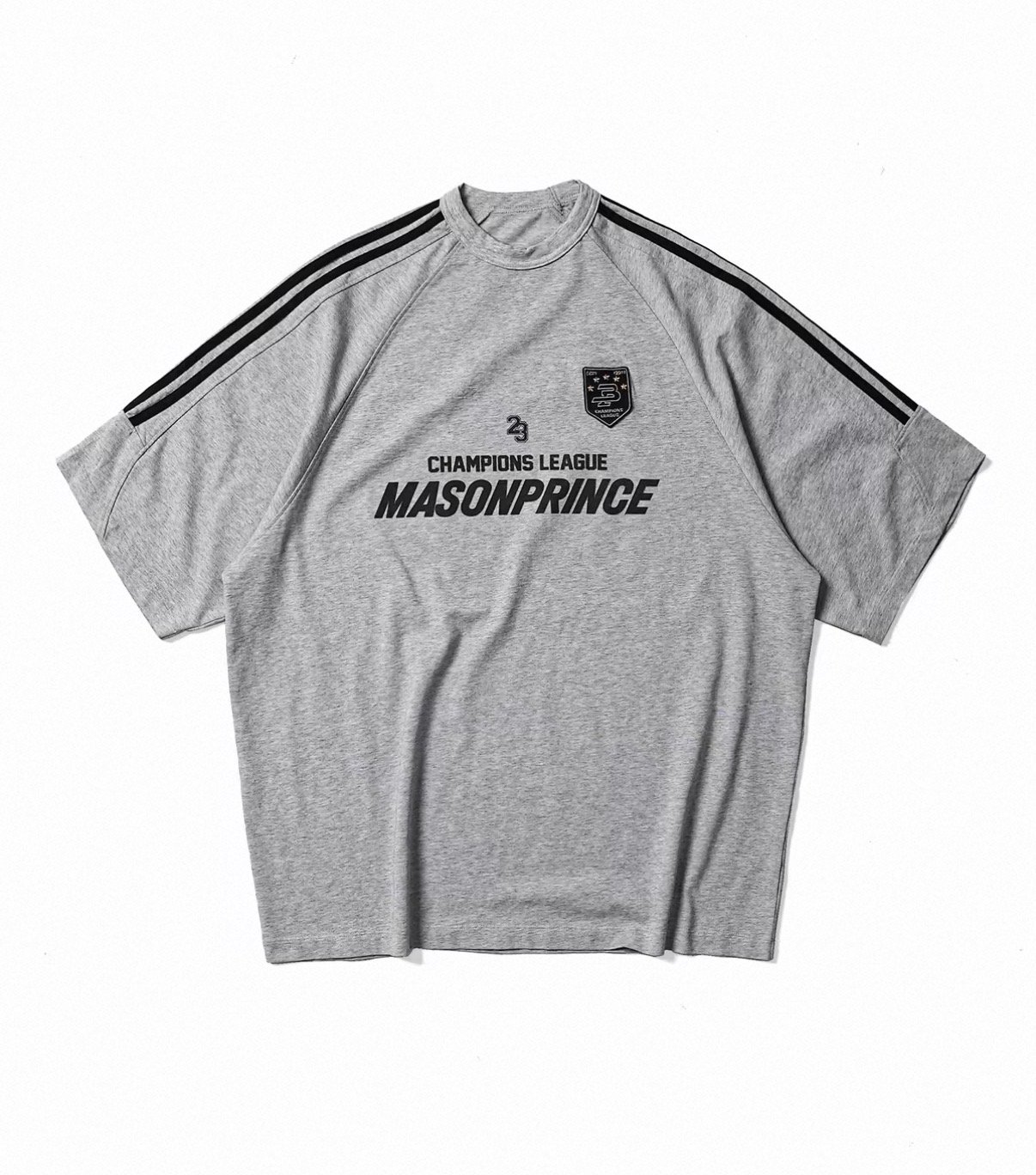 MASONPRINCE Y2K ’90s Oversized Raglan Sleeve Relaxed Sports T-Shirt product image 1