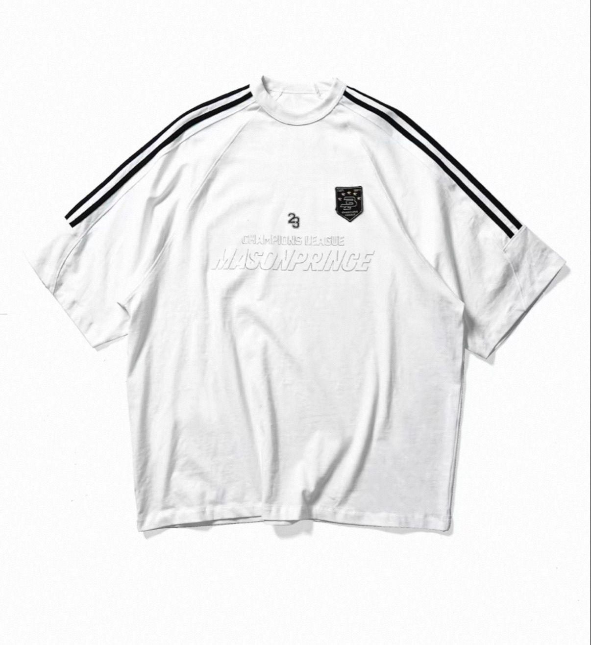 MASONPRINCE Y2K ’90s Oversized Raglan Sleeve Relaxed Sports T-Shirt product image 4