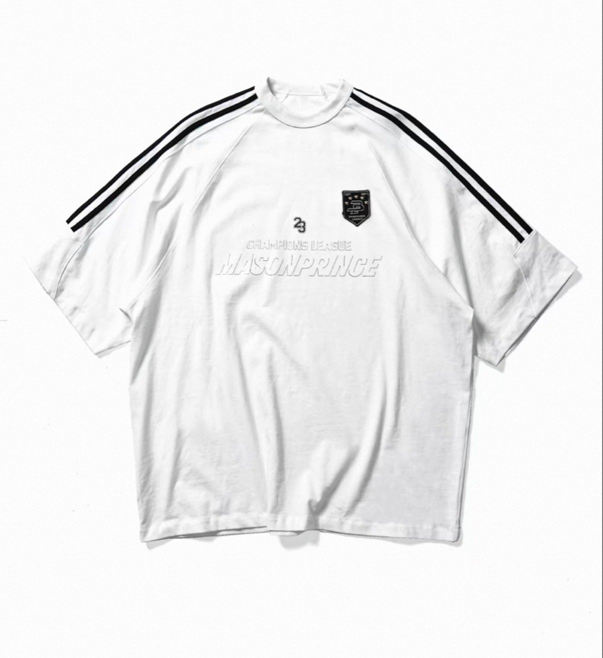 MASONPRINCE Y2K ’90s Oversized Raglan Sleeve Relaxed Sports T-Shirt product image 4