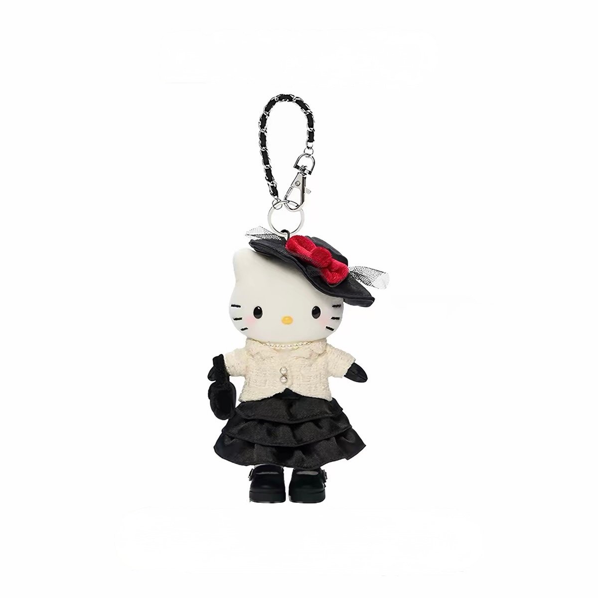 Sanrio China Exclusive Modern Holiday Tan Skin Hello Kitty Long-Legged Fashionista Plush Bag Charm product image 5