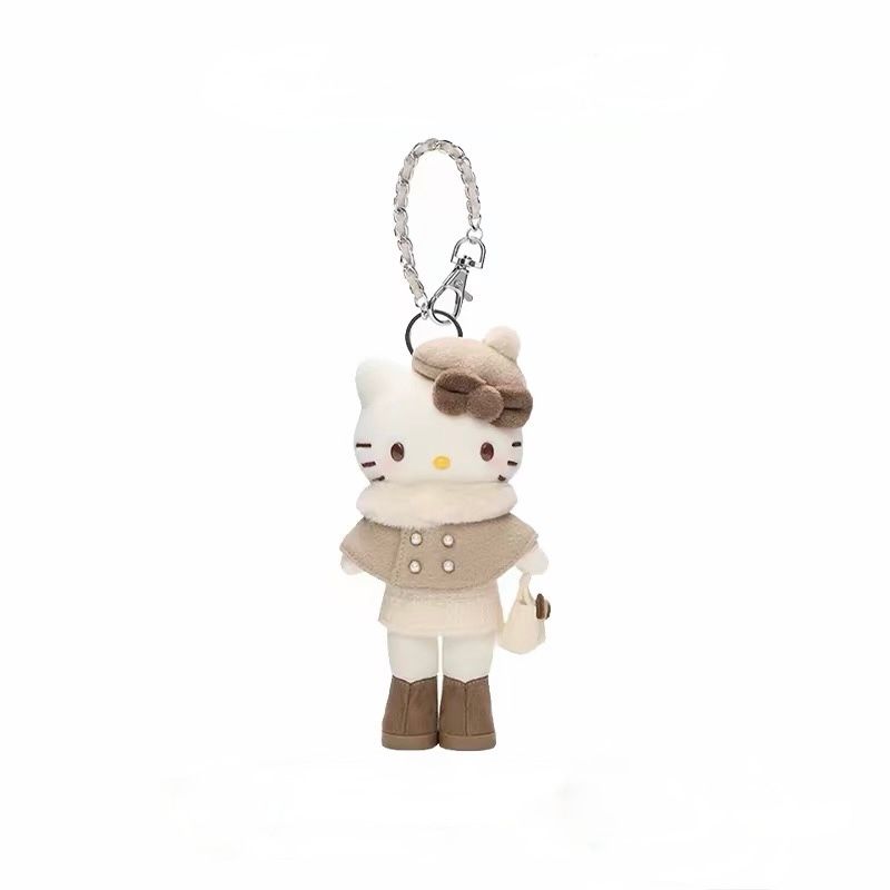 Sanrio China Exclusive Modern Holiday Tan Skin Hello Kitty Long-Legged Fashionista Plush Bag Charm product image 3