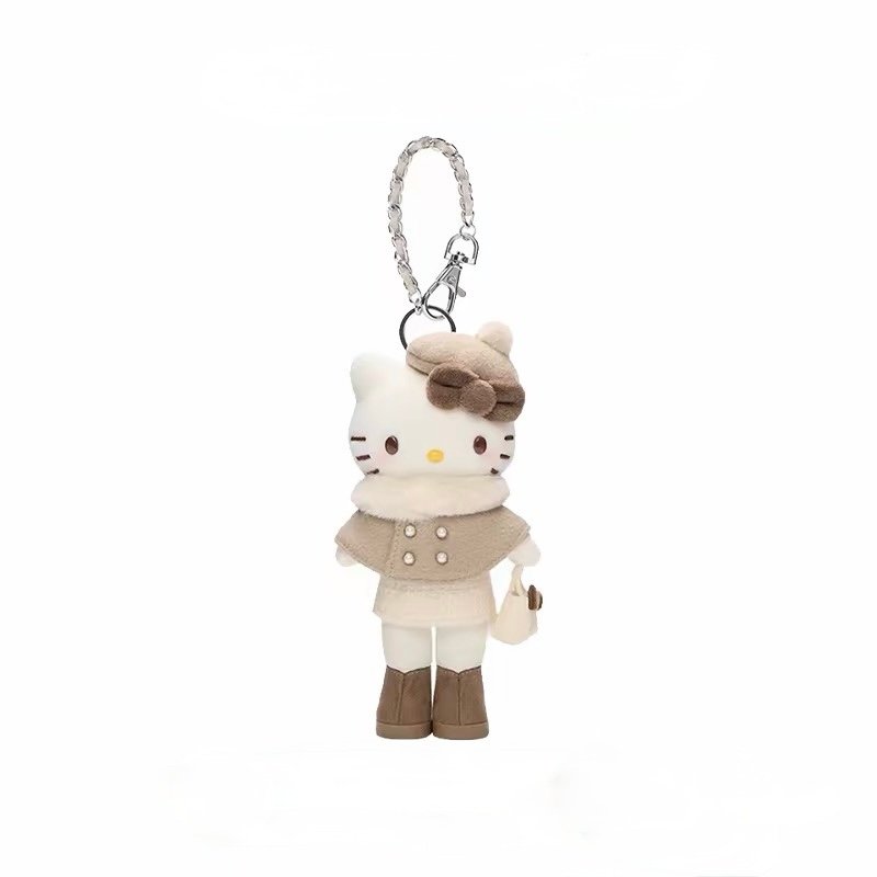 Sanrio China Exclusive Modern Holiday Tan Skin Hello Kitty Long-Legged Fashionista Plush Bag Charm product image 3
