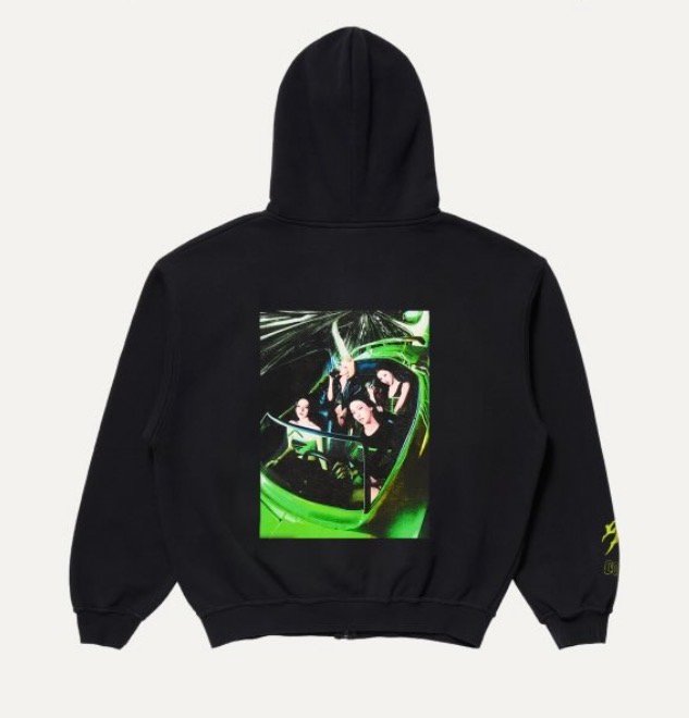 AESPA x COMPLEX <LEMONADE> ZIP UP HOODIE product image 2