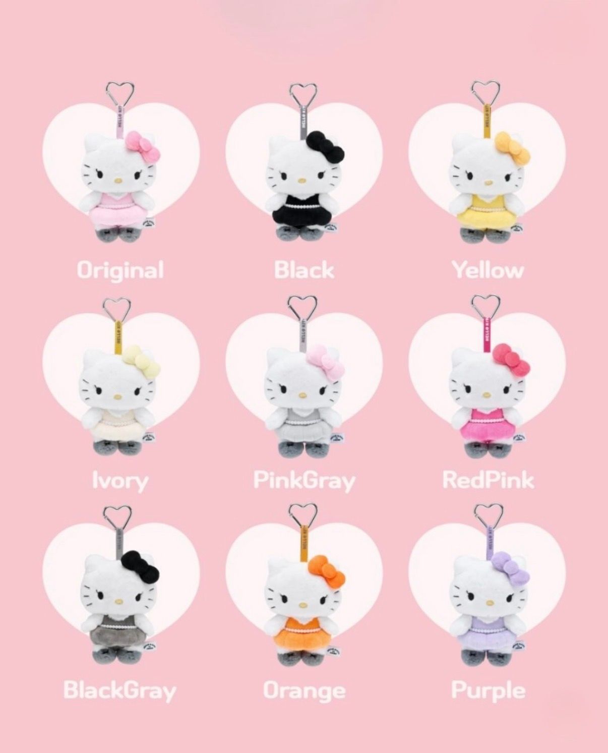 HELLO KITTY x JISOO Blind Box Keychain 