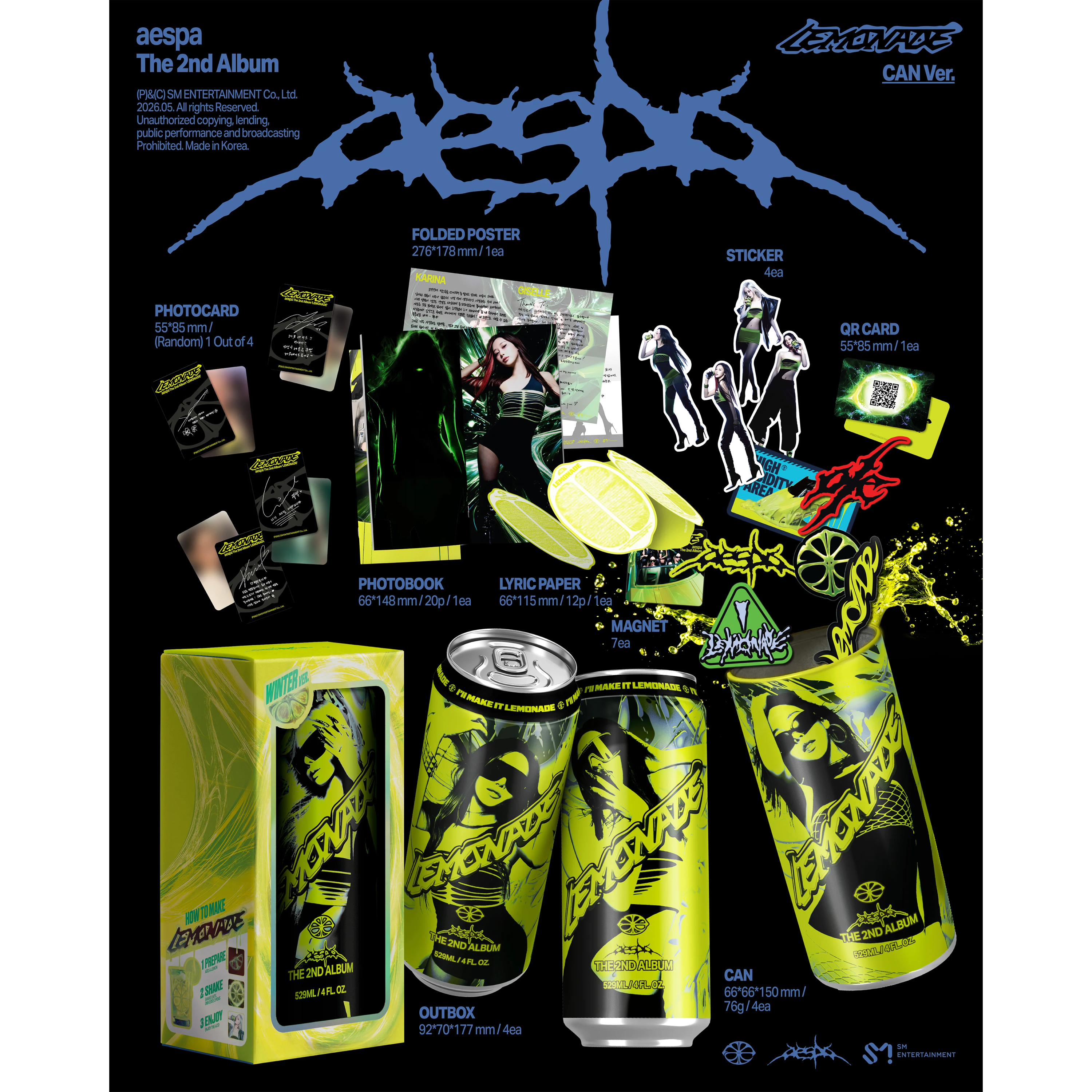 AESPA “The” 2nd Full-Length Album - CAN Ver. product image 1