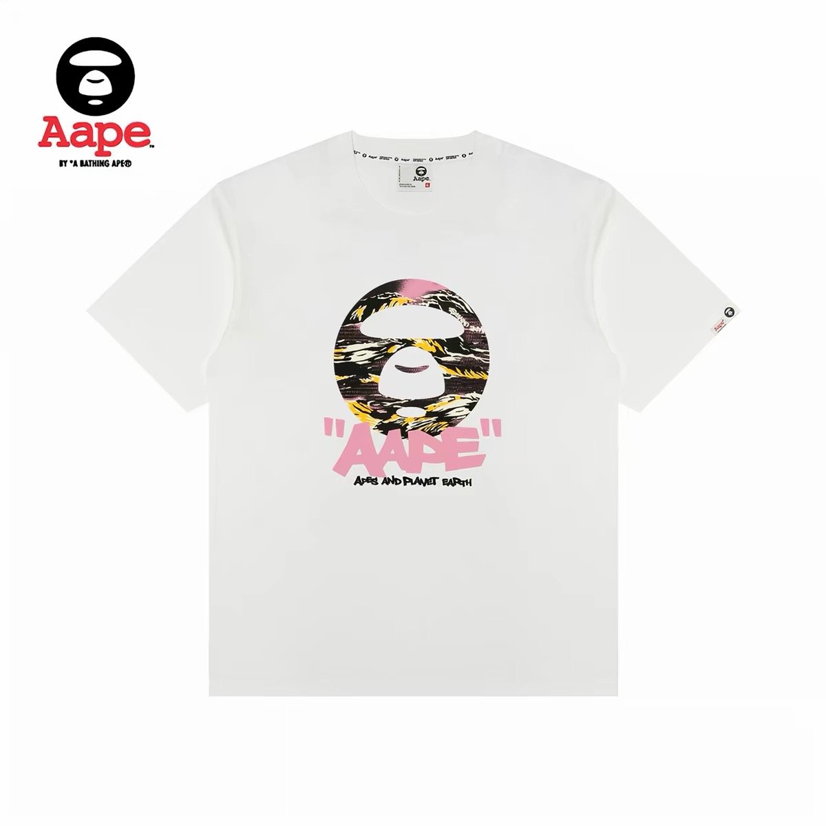 AAPE American Graffiti Camo Ape Relaxed Fit T-Shirt product image 2