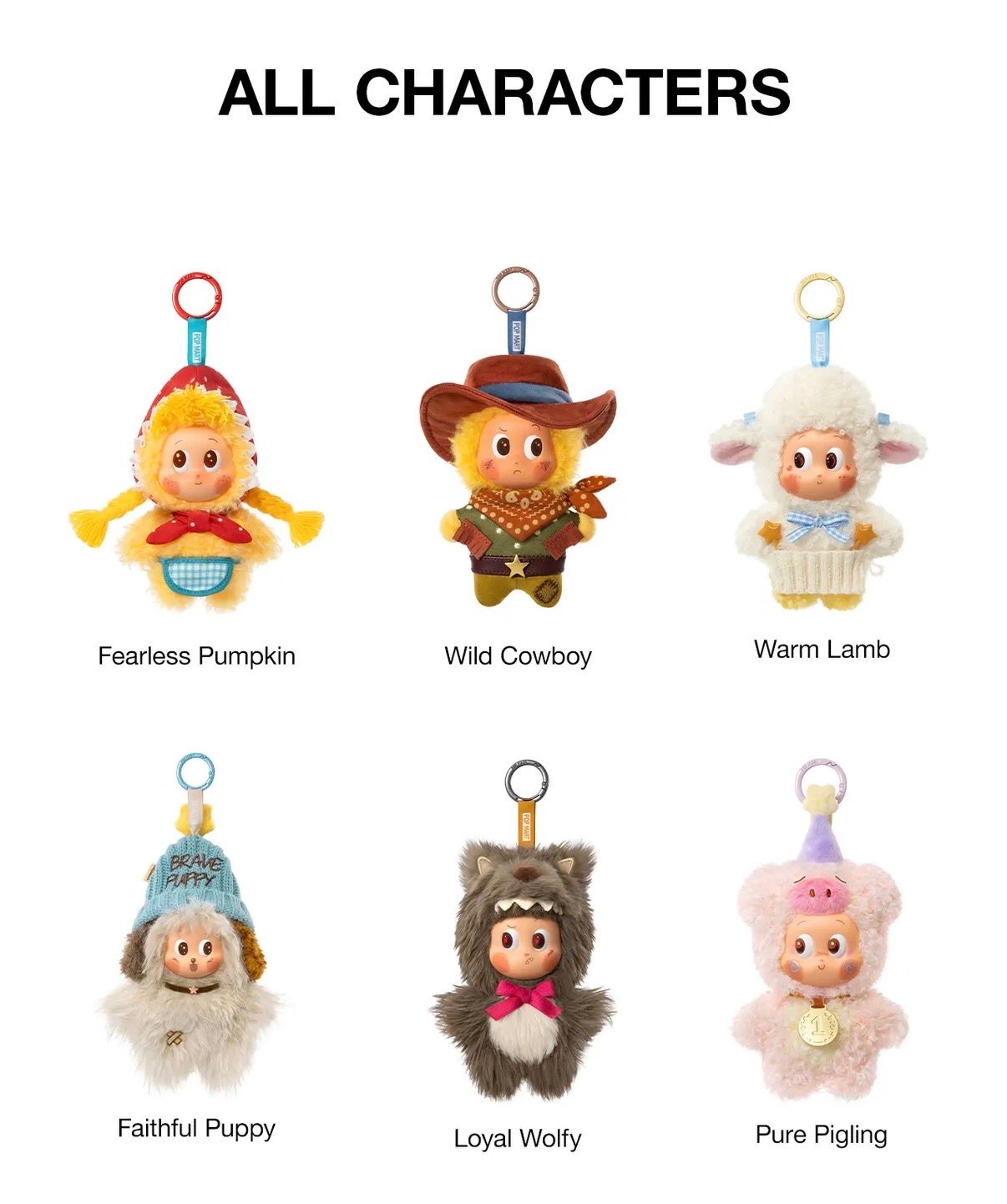 Twinkle Twinkle Farm Tales Series Plush Pendant