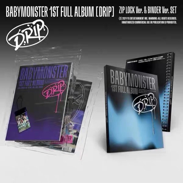BABYMONSTER Official 1st Full Album DRIP - Limited PB Vers. product image 1