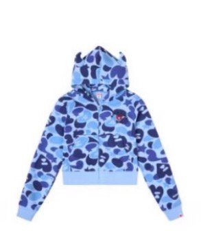 APEE x BABYMONSTER ABC MULTI CAMO ZIP UP HOODIE product image 2