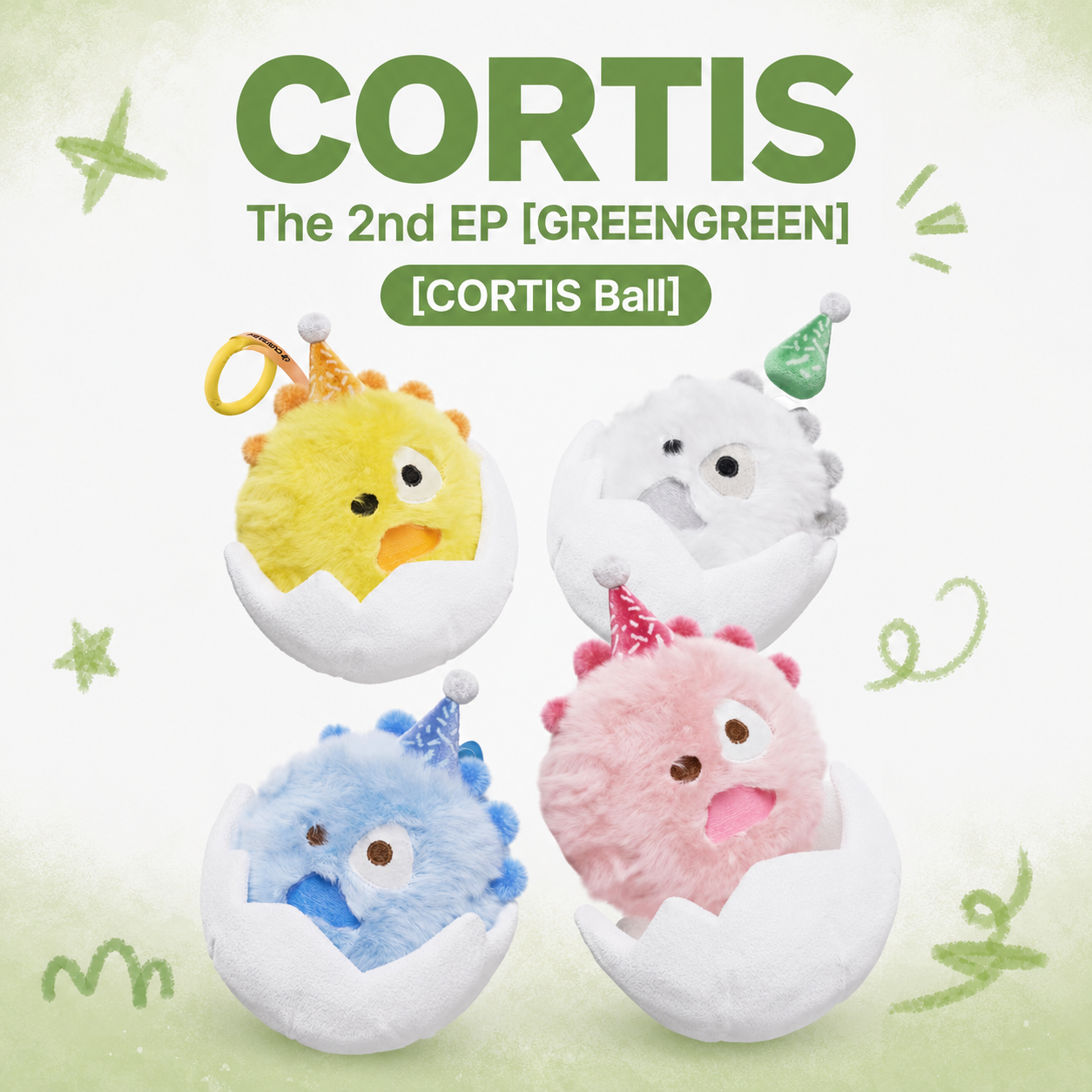 CORTIS The 2nd EP [GREEN GREEN] — Cortis Ball