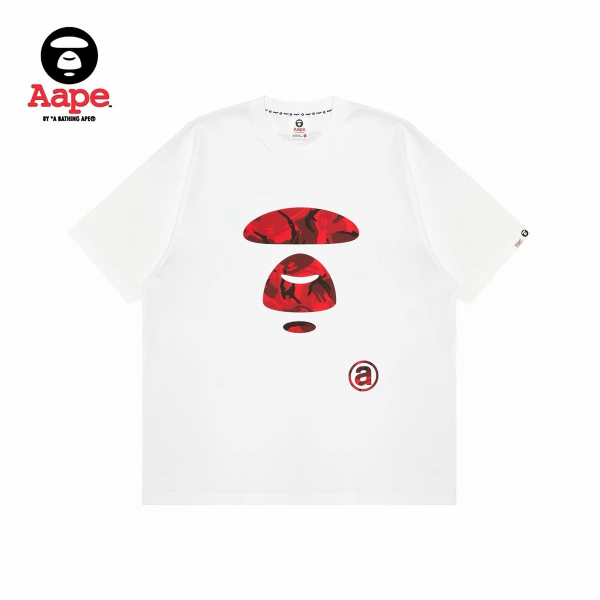 AAPE Men’s Spring/Summer Camo Ape Graphic Short Sleeve Tee product image 2