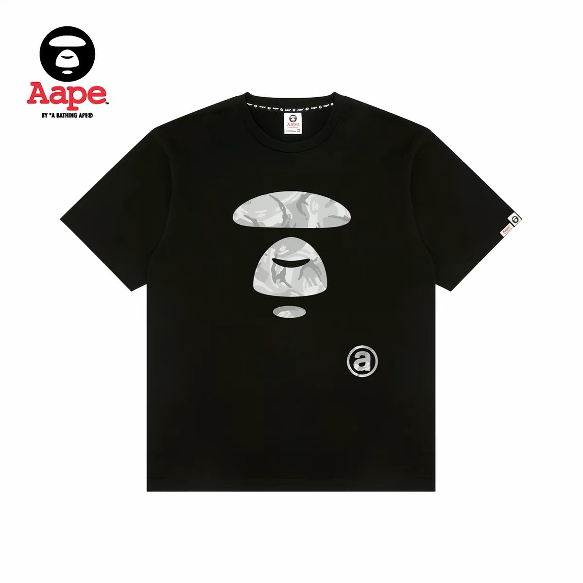 AAPE Men’s Spring/Summer Camo Ape Graphic Short Sleeve Tee product image 3