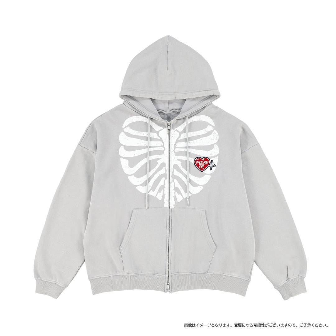 TREASURE Heart Zip-Up Hoodie product image 2