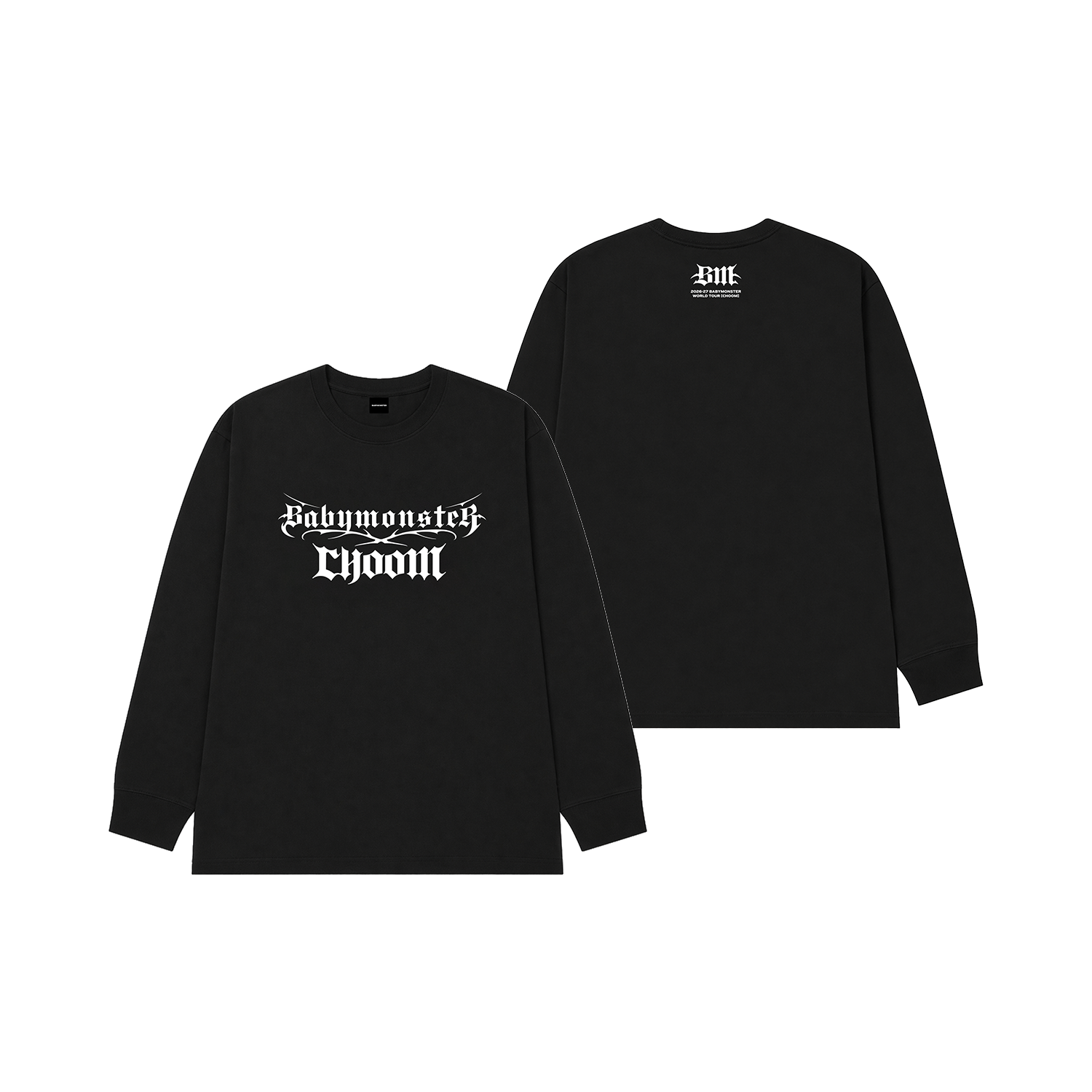 [CHOOMTOUR] BABYMONSTER LONG SLEEVE T-SHIRT