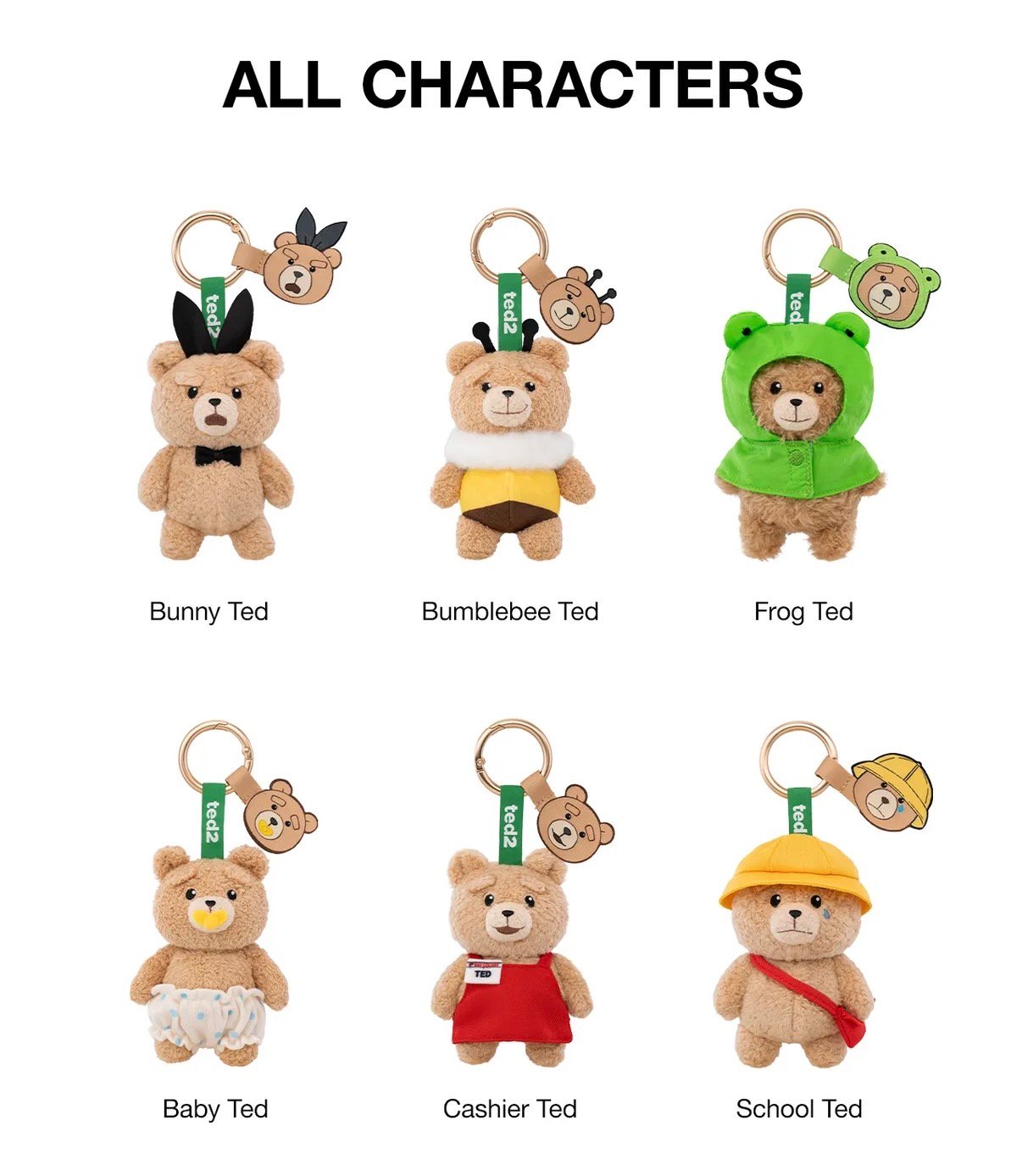 TED 2 - BABY TED ACTION PLUSH PENDANT product image 1
