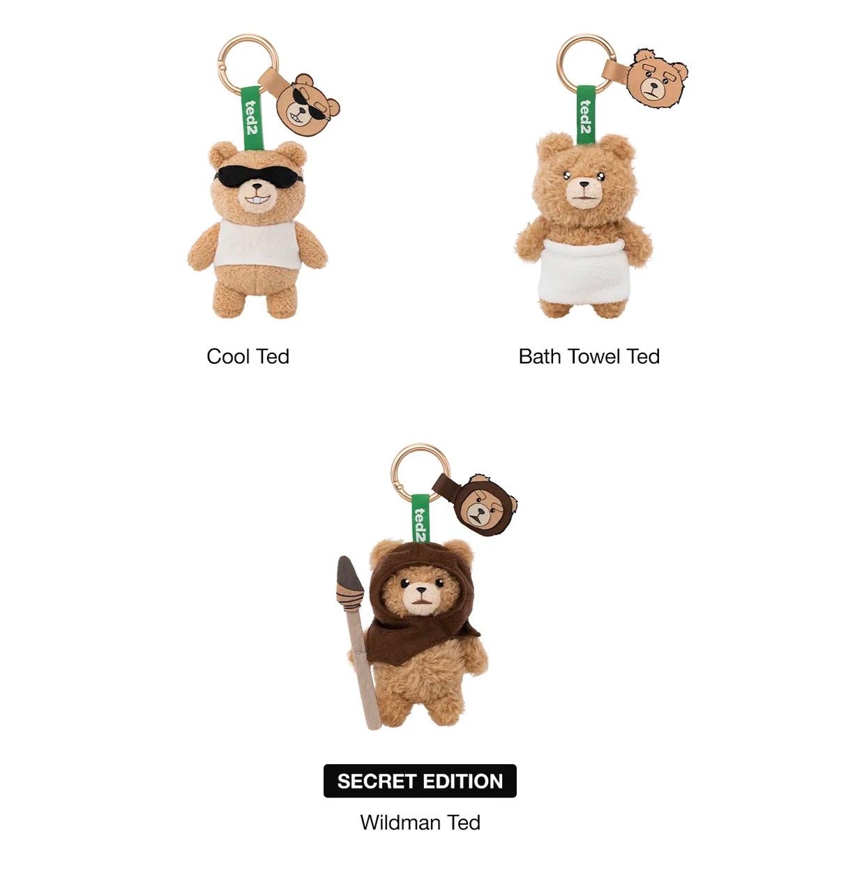 TED 2 - BABY TED ACTION PLUSH PENDANT product image 2