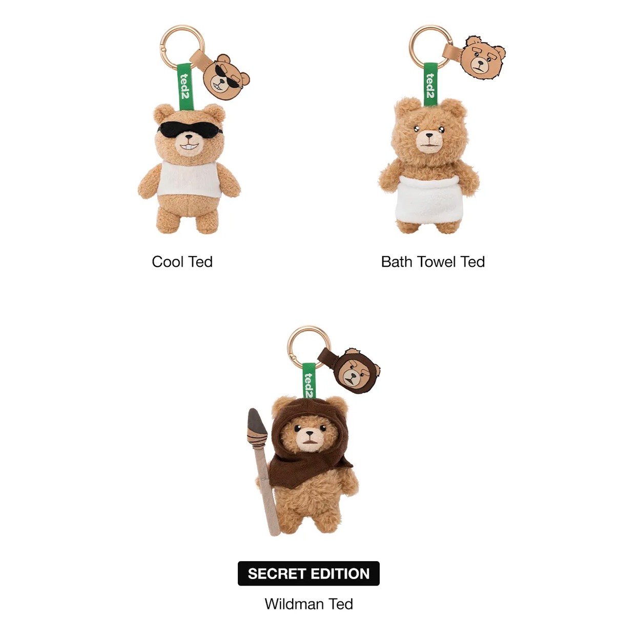 TED 2 - BABY TED ACTION PLUSH PENDANT product image 2