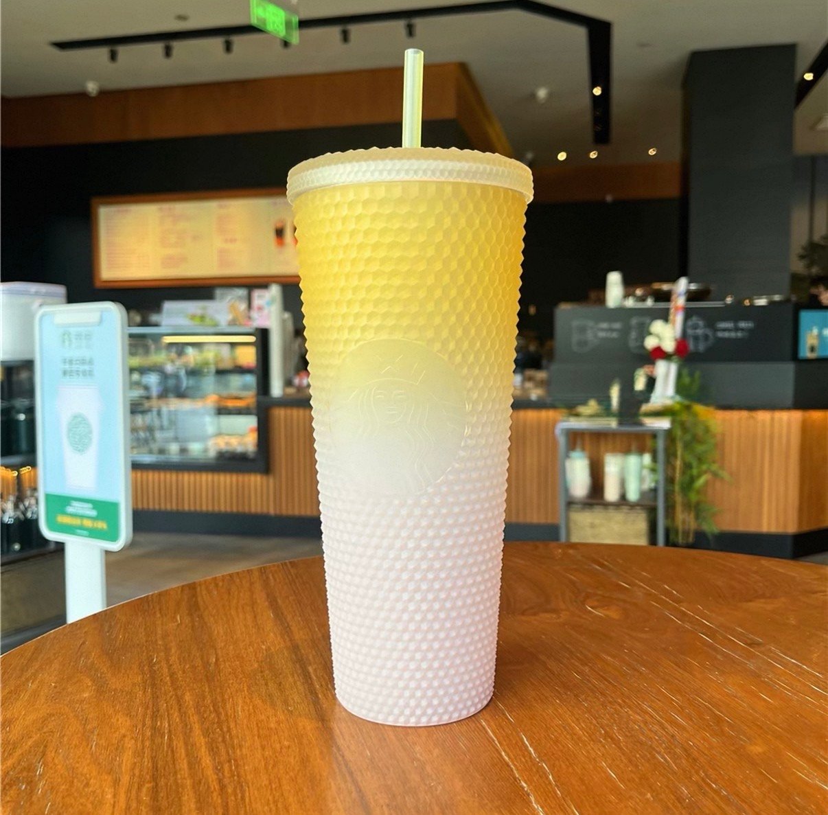 Starbucks 2023 Natural Chrome Studded Venti (24oz) Tumbler product image 1