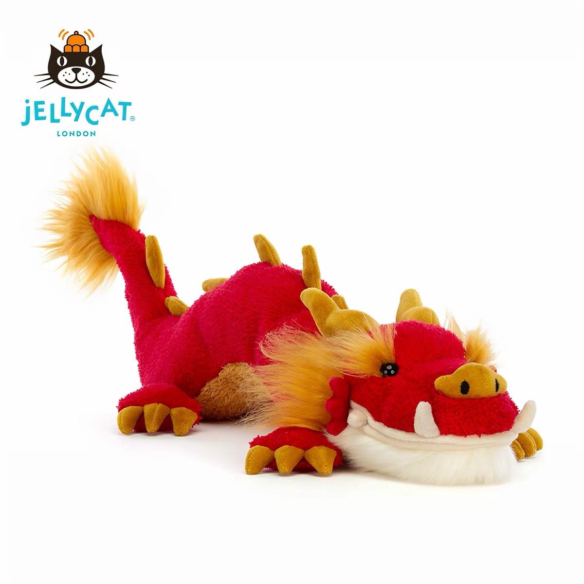 Jellycat Golden Dragon Plush Toy