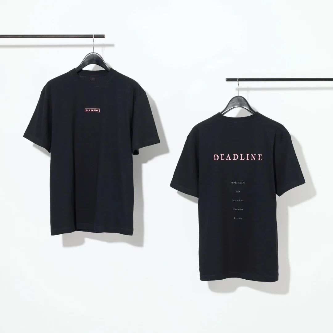 BLACKPINK TRACKLIST TEE (BLACK)