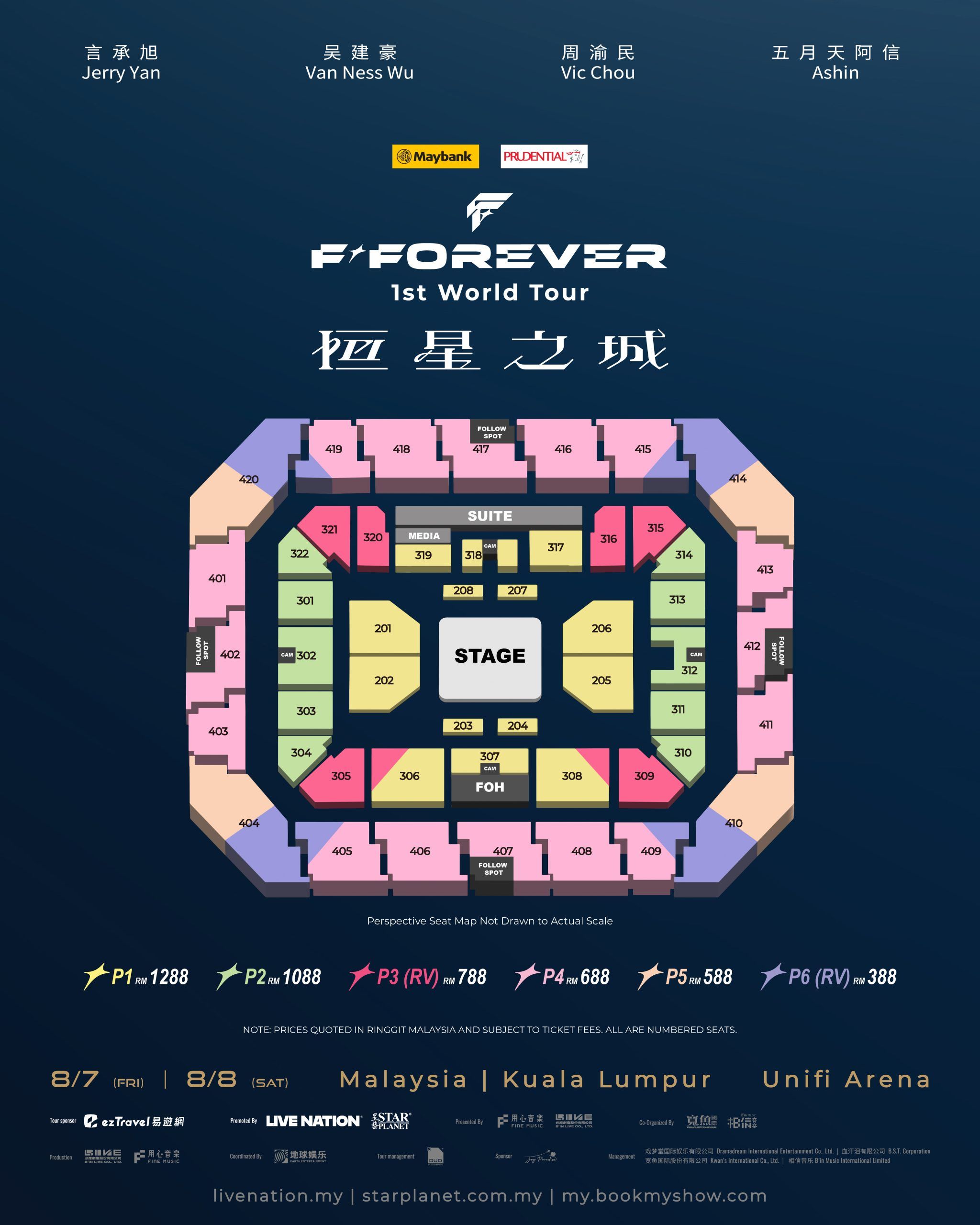 F✦FOREVER 1st World Tour in Kuala Lumpur 🇲🇾