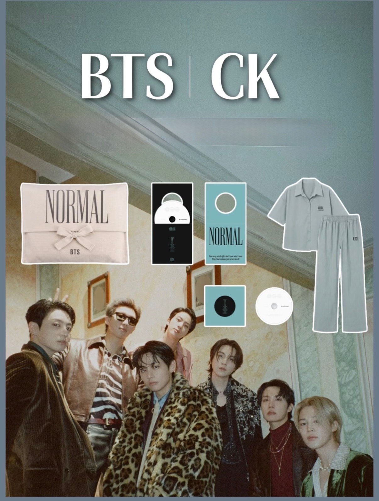 BTS NORMAL × Calvin Klein Sleepwear Set product image 1