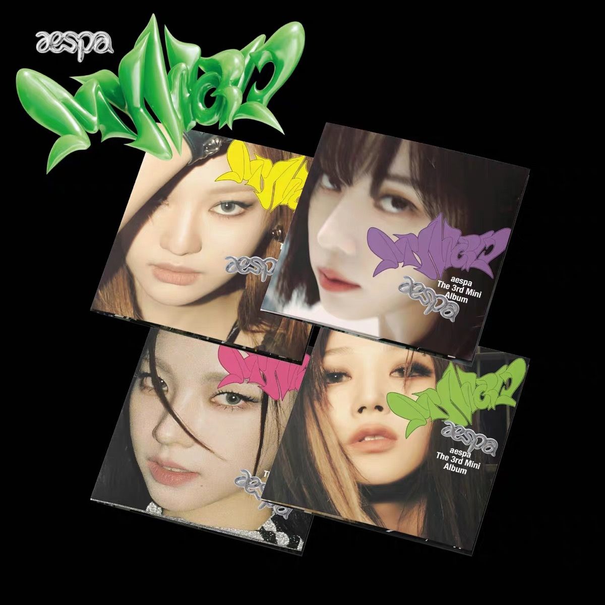 Aespa 3rd Mini Album ‘MY WORLD’ Poster Ver. product image 1