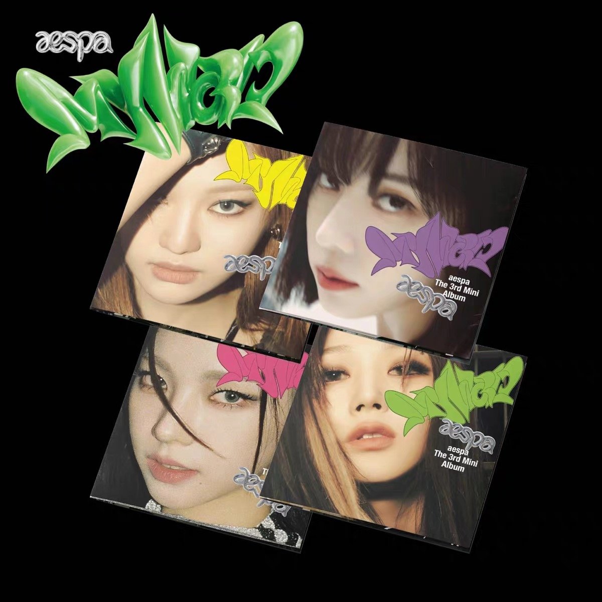 Aespa 3rd Mini Album ‘MY WORLD’ Poster Ver. product image 1