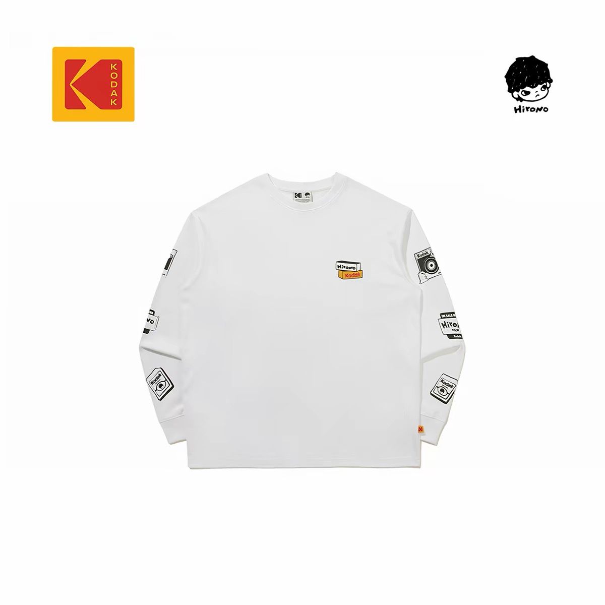 KODAK × HIRONO Long Sleeve T-Shirt