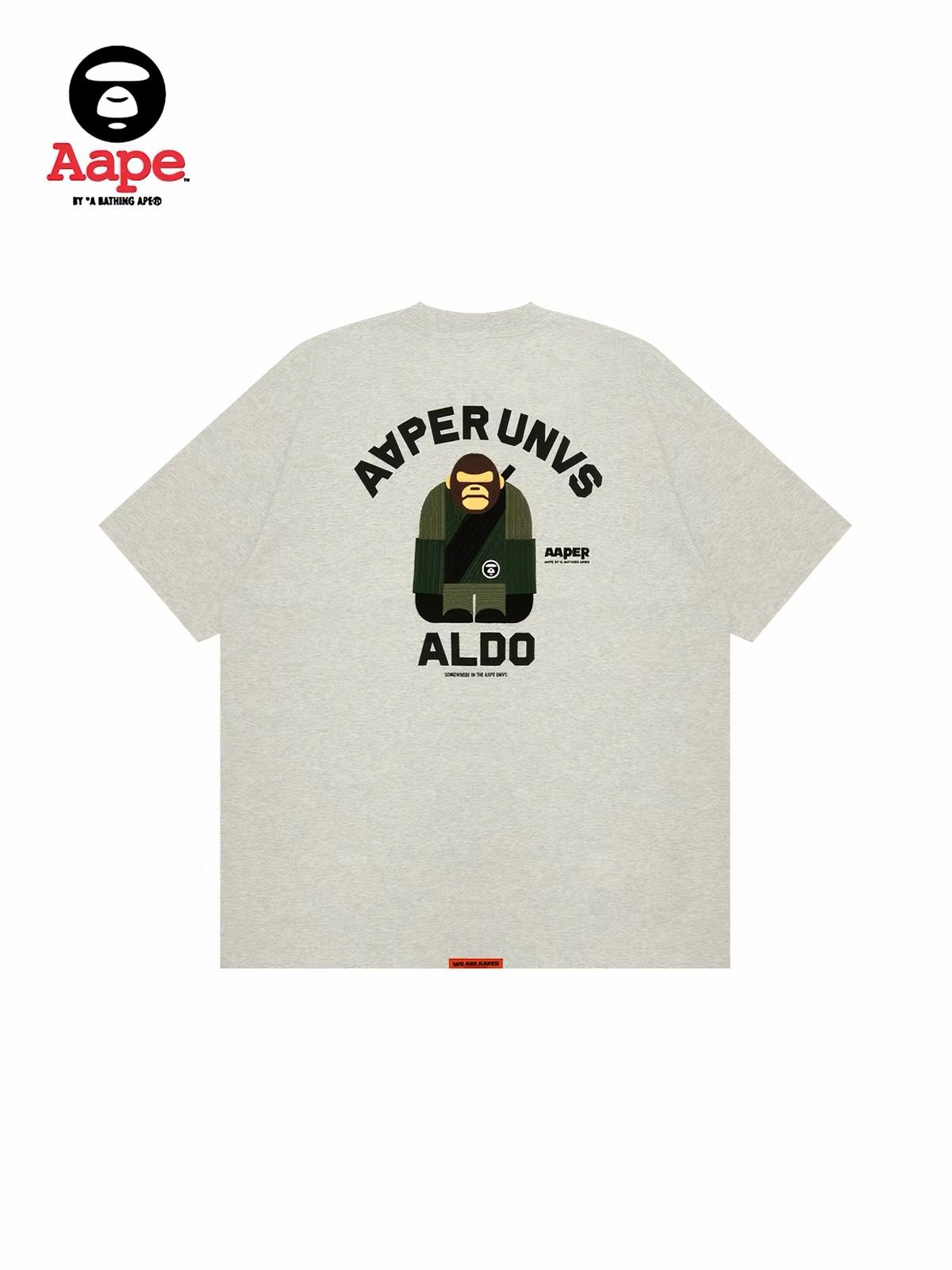 AAPE Ape Squad Embroidered Graphic Relaxed Fit T-Shirt  product image 2
