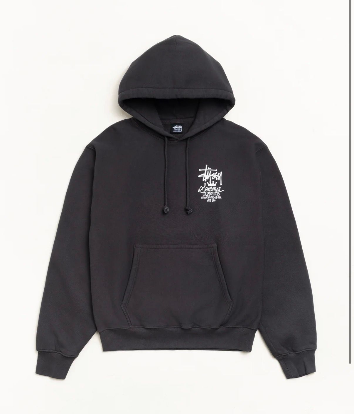 STUSSY SUMMER CLASSICS HOODIE GARMENT DYED product image 4