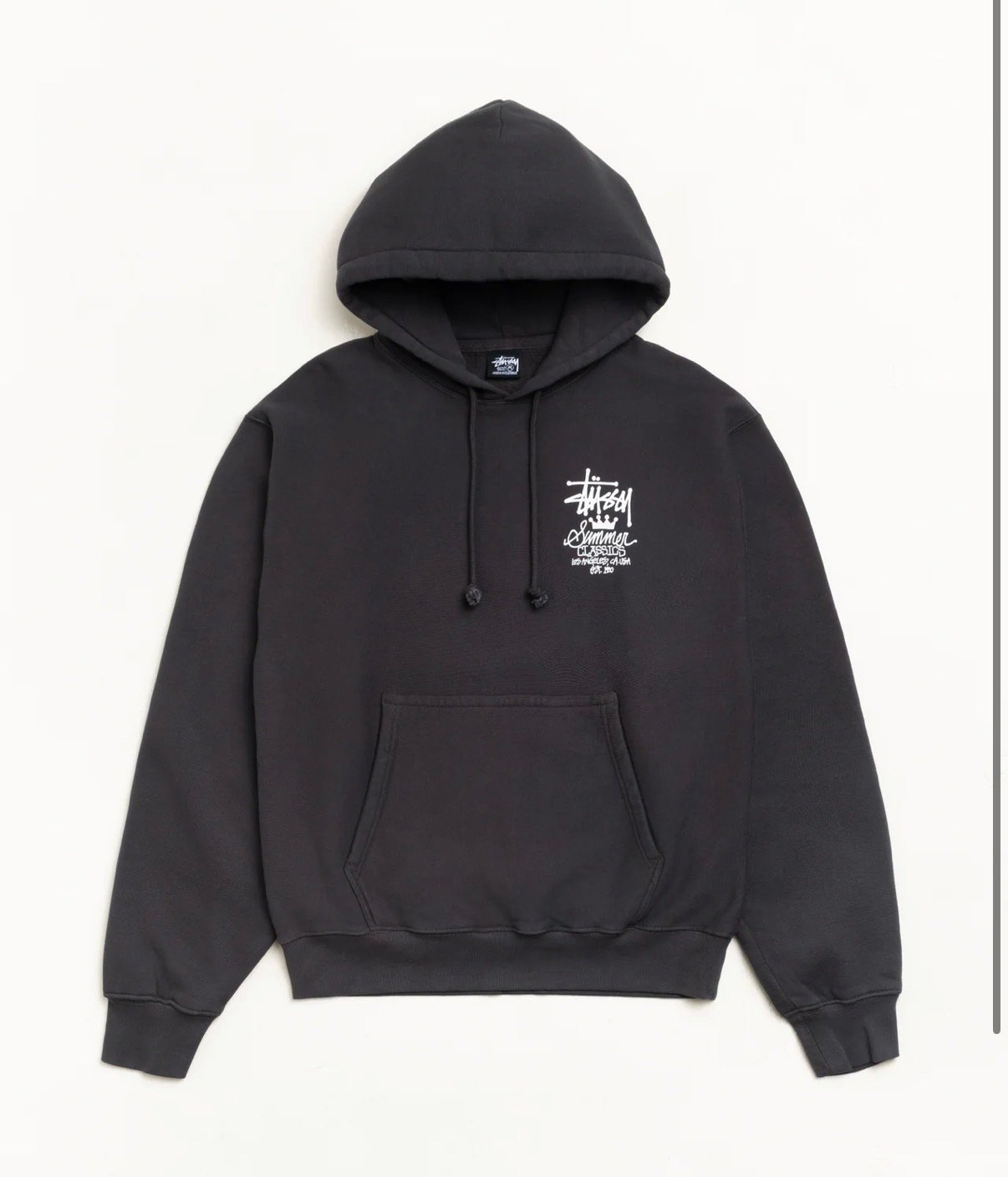 STUSSY SUMMER CLASSICS HOODIE GARMENT DYED product image 4