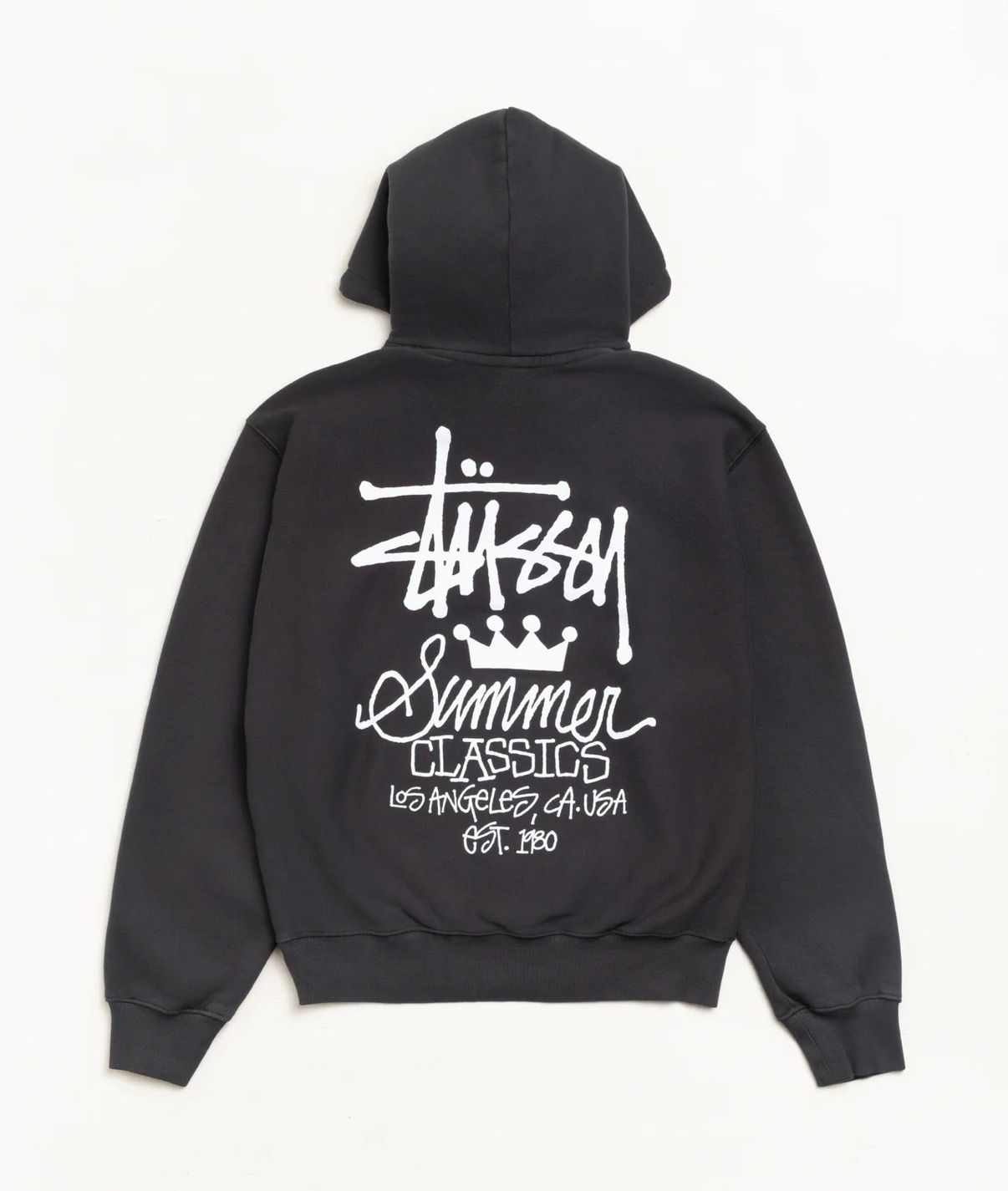 STUSSY SUMMER CLASSICS HOODIE GARMENT DYED product image 3