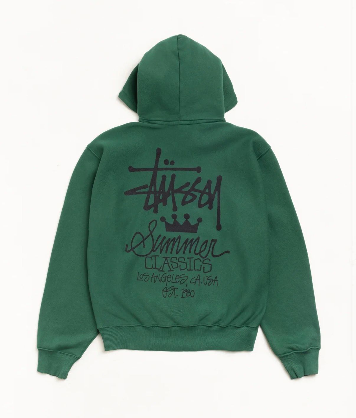 STUSSY SUMMER CLASSICS HOODIE GARMENT DYED product image 5