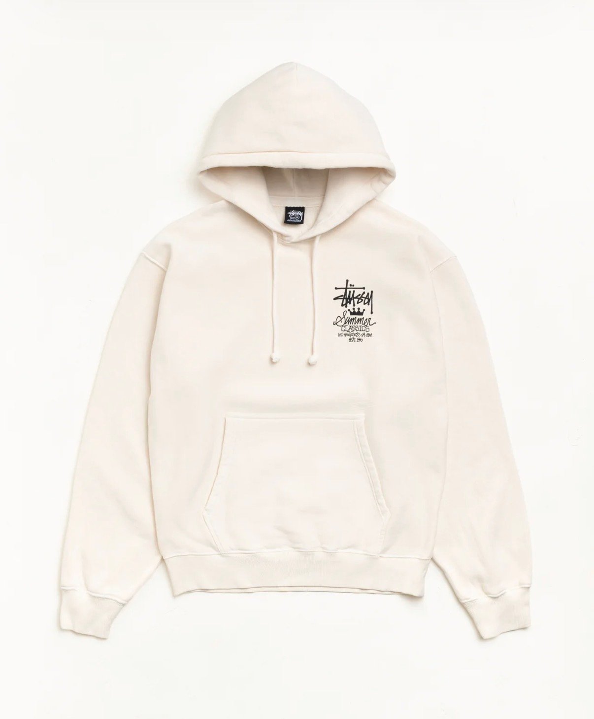 STUSSY SUMMER CLASSICS HOODIE GARMENT DYED product image 2