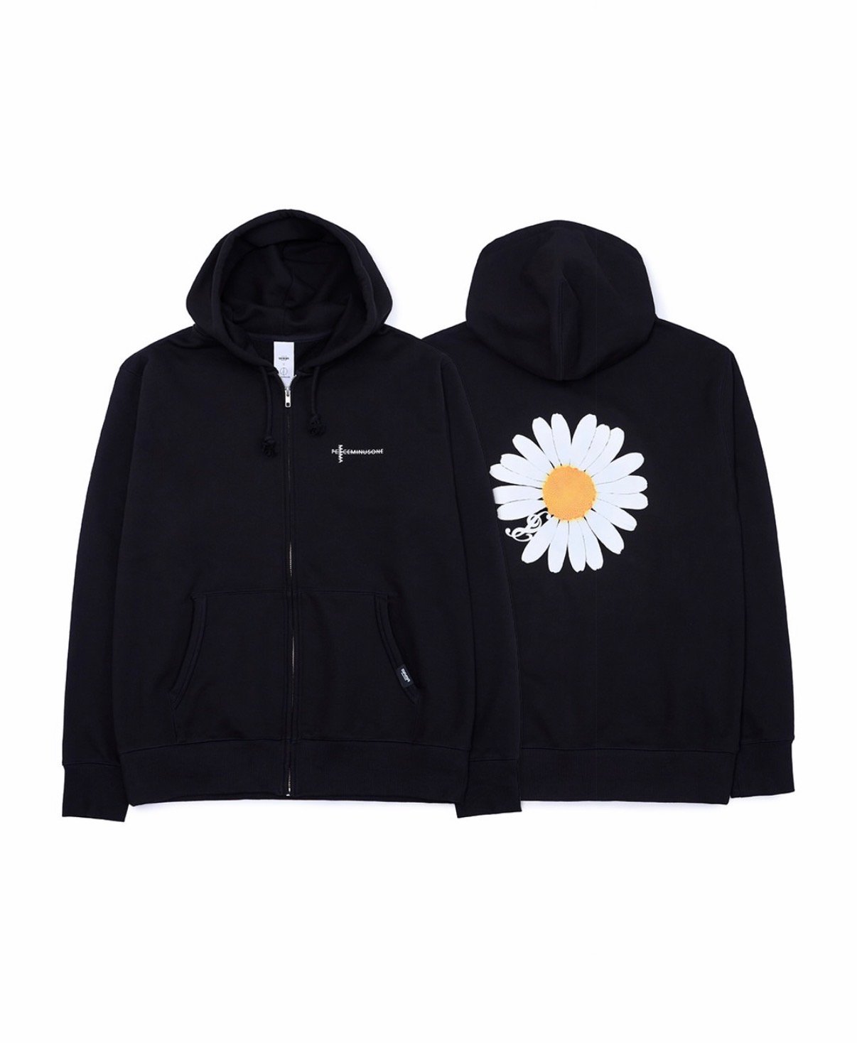 G-DRAGON PEACEMINUSONE x 2025 MAMA HOODIE (BLACK/GREY) product image 1