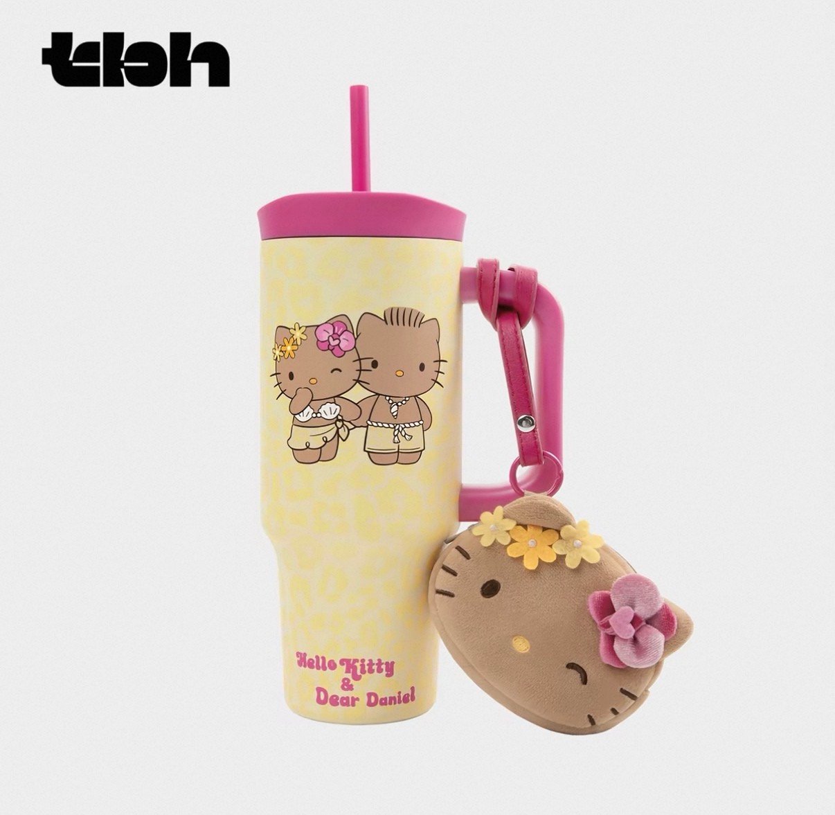 TBH x Hello Kitty Jumbo Stainless Steel Insulated Tumbler Yellow