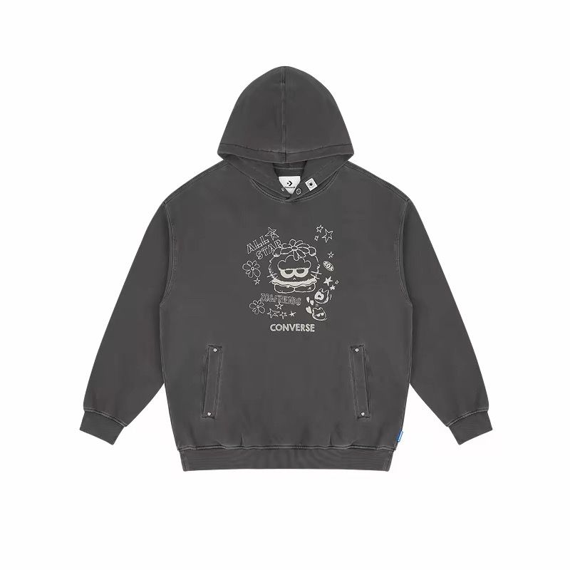 CONVERSE x ZO&FRIENDS Washed Crewneck Hoodie product image 1