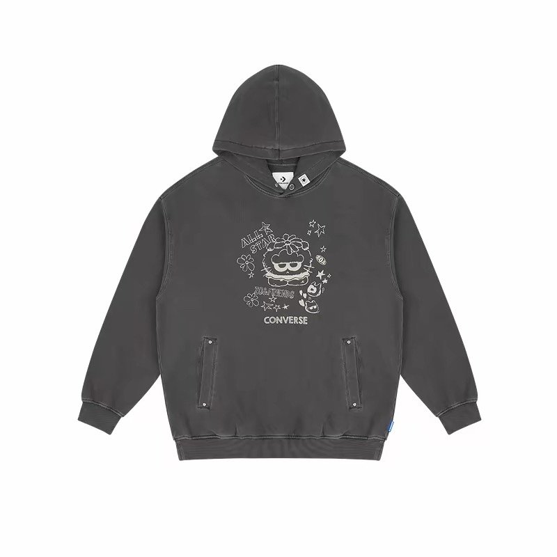 CONVERSE x ZO&FRIENDS Washed Crewneck Hoodie product image 1