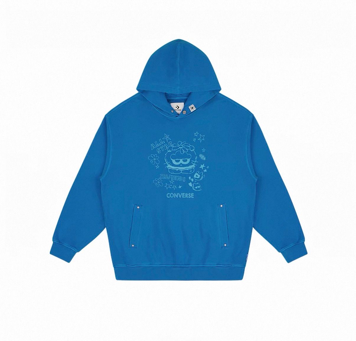 CONVERSE x ZO&FRIENDS Washed Crewneck Hoodie product image 2