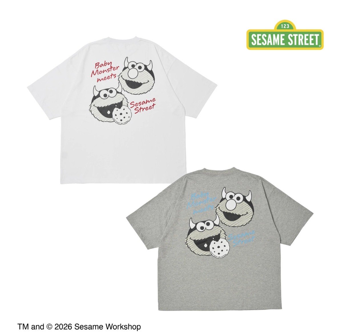 BABYMONSTER <SESAME STREET> Tee 2.0 product image 1