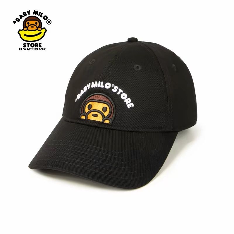 BABY MILO Cartoon Monkey Embroidered Baseball Cap 
