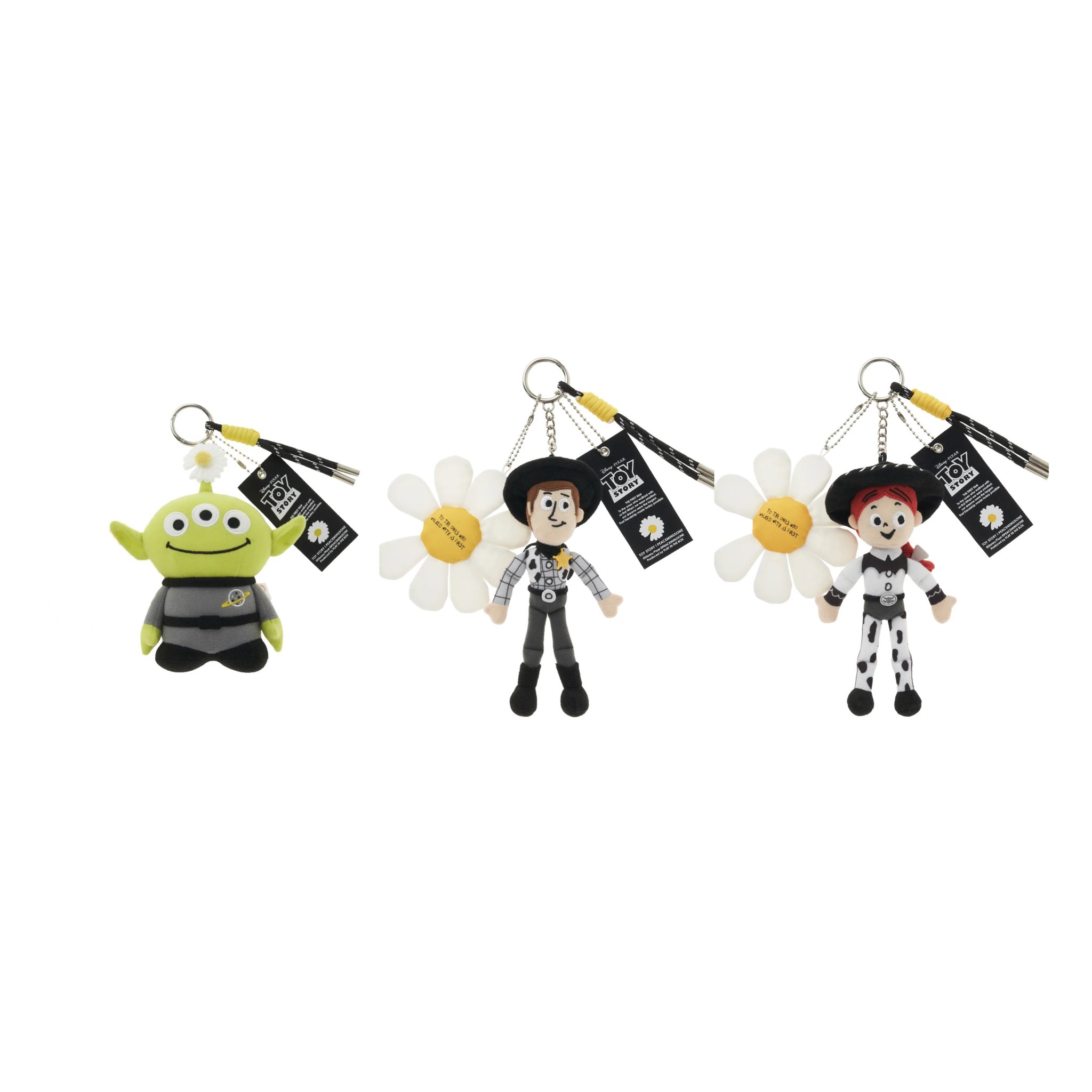 Peaceminusone x Toy Story Plush Key Ring