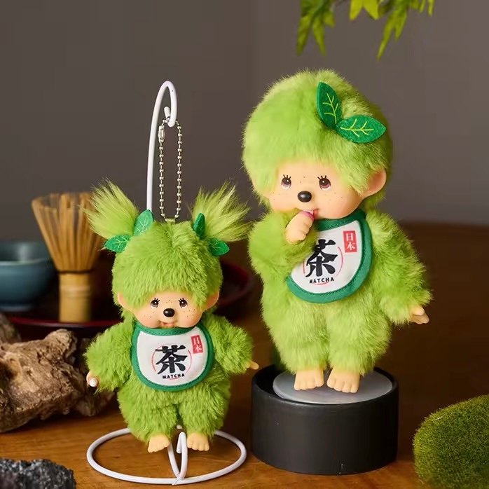 Monchhichi Matcha-Themed Vinyl Plush Pendant product image 1