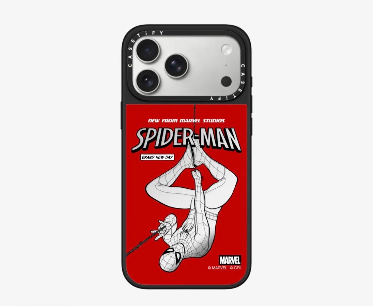 CASETiFY Spider-Man Red Poster Case product image 1