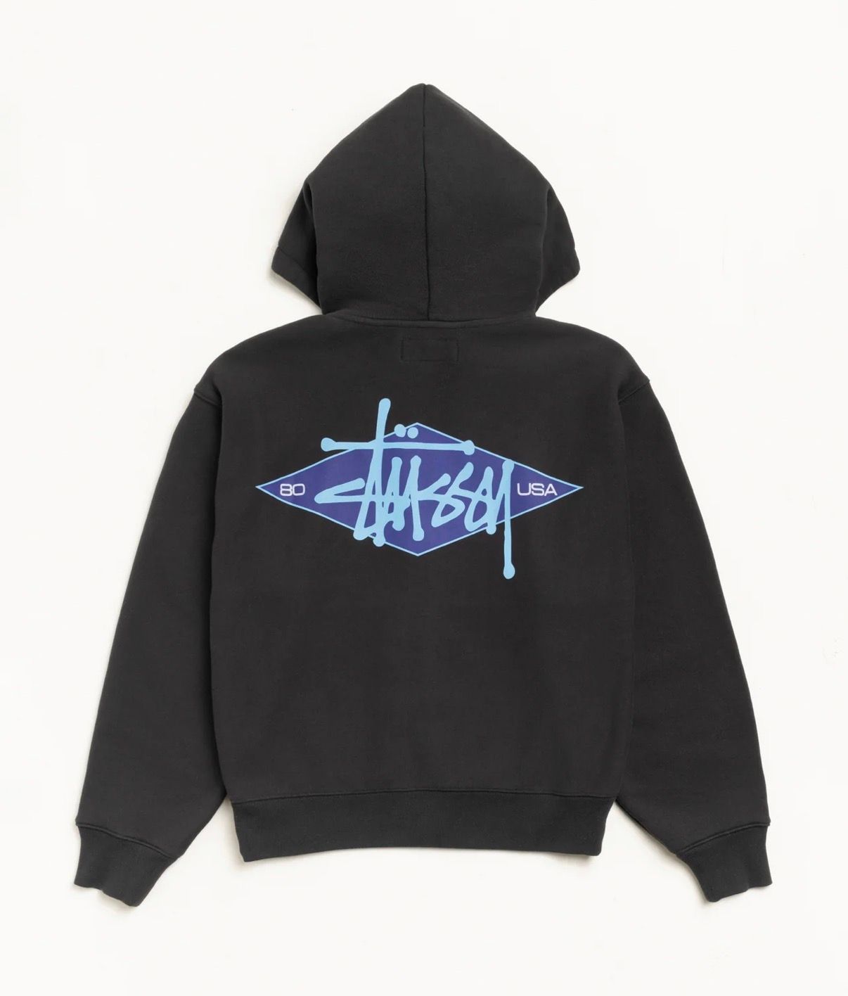 STUSSY BASIC DIAMOND ZIP HOODIE product image 5