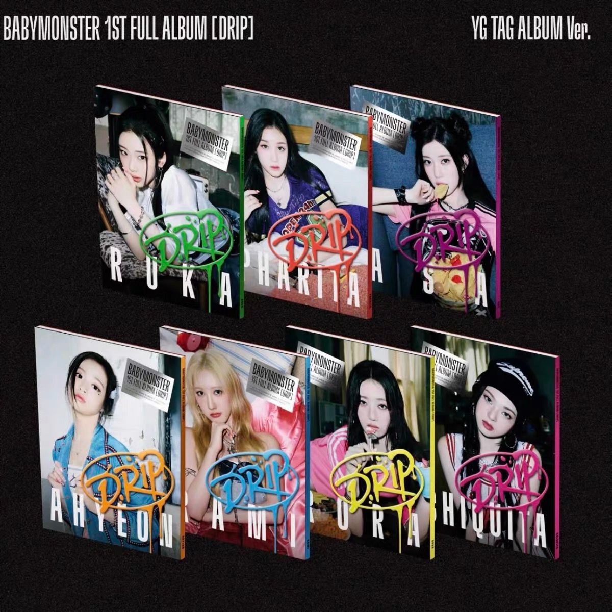 BABYMONSTER Official 1st Full Album DRIP product image 1