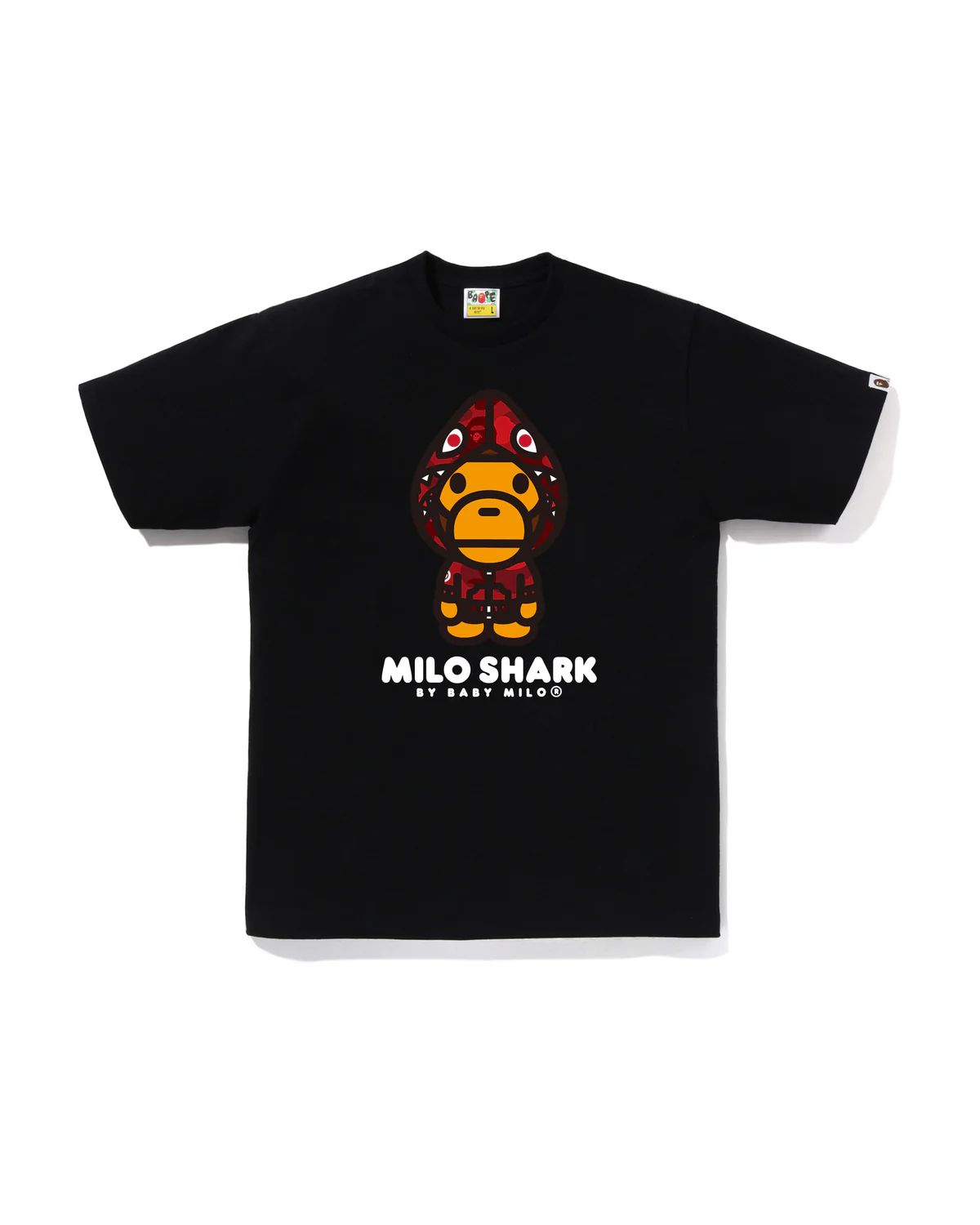 BAPE Color Camo Milo Shark FZH Tee product image 3